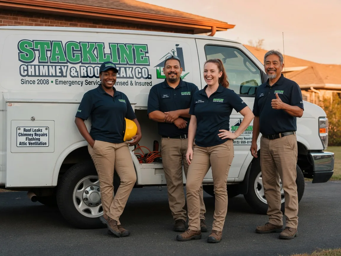 Chimney flashing repair company in East Lynne, MO